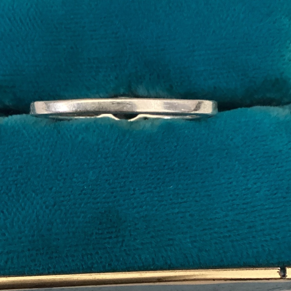 Silpada Black Stone Stackable Ring With Design - image 2